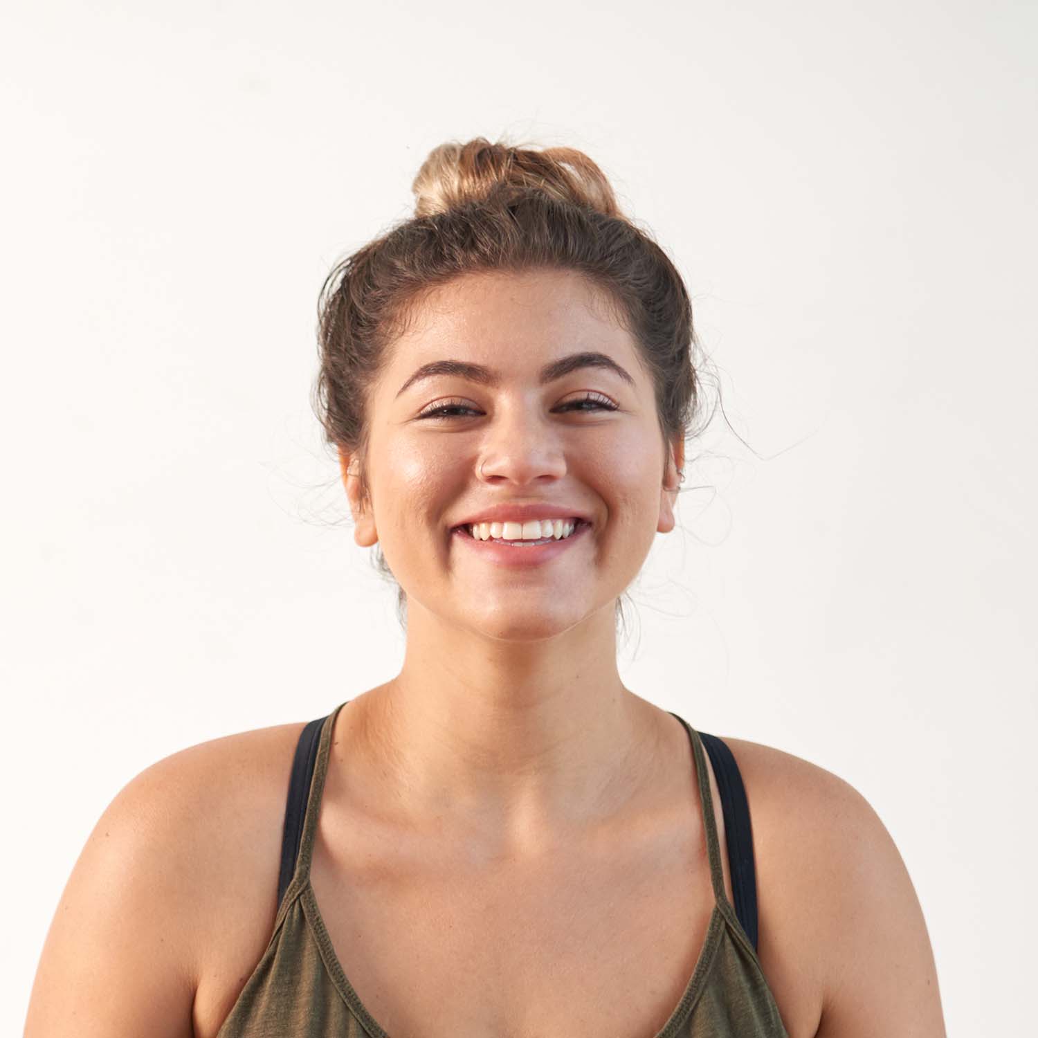 portrait of young woman practicing yoga EQBY79H.jpg
